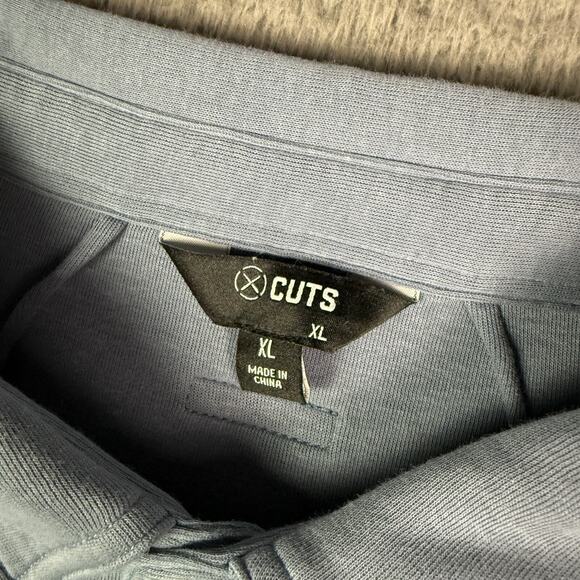 Cuts Clothing Gray Casual Button Down Shirt - Picture 3 of 11